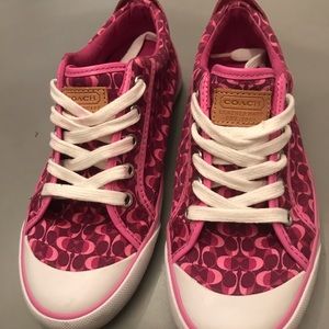 Coach Pink Sneakers